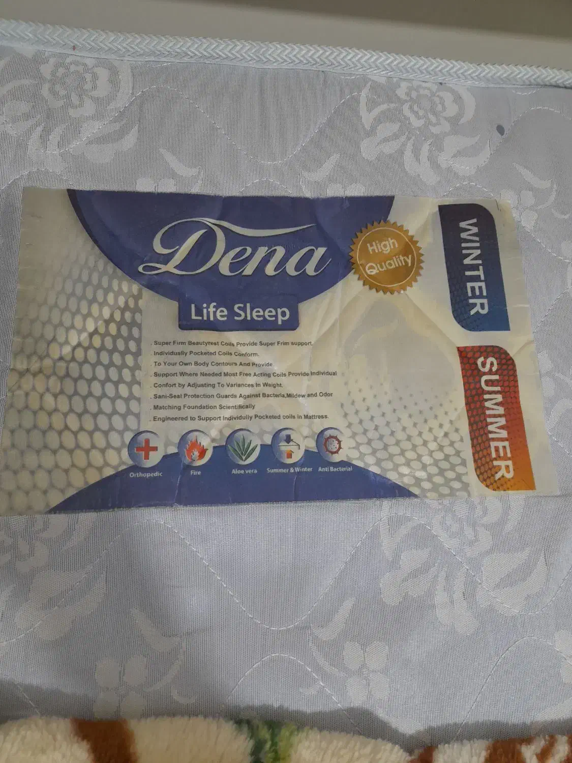 فروش تشک دونفره ۱۶۰×۲۰۰|تشک تختخواب|اصفهان, ملک‌شهر|دیوار