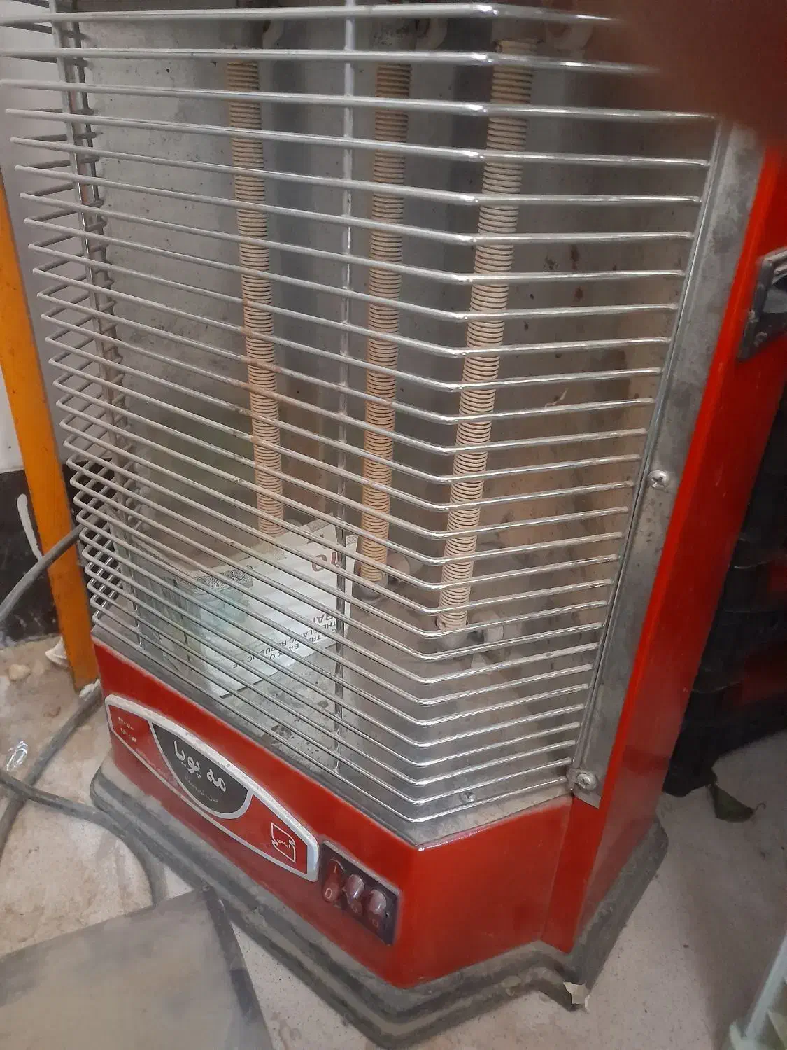 بخاری برقی سالم وتمیز|بخاری، هیتر، شومینه|گنبد کاووس, |دیوار