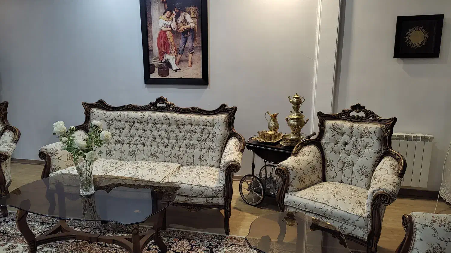 مبل سلطنتی|مبلمان خانگی و میز عسلی|مشهد, حضرت حجت|دیوار