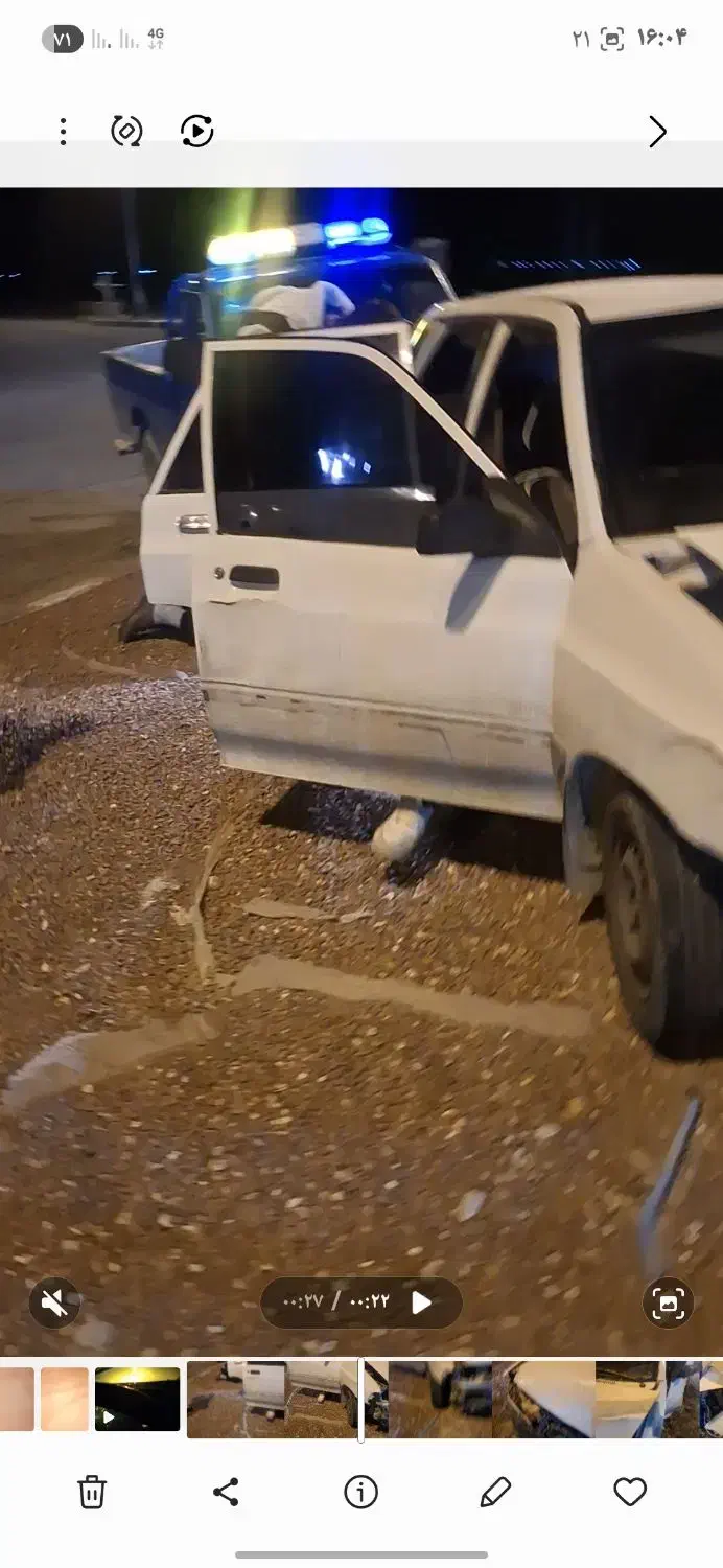 پراید تصادفی|خودرو سواری و وانت|لنجان, |دیوار