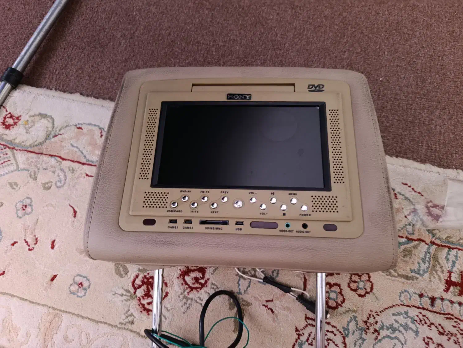 مانیتور پشت صندلی لندکروز|قطعات یدکی و لوازم جانبی|اندیشه, اندیشه فاز ۳|دیوار