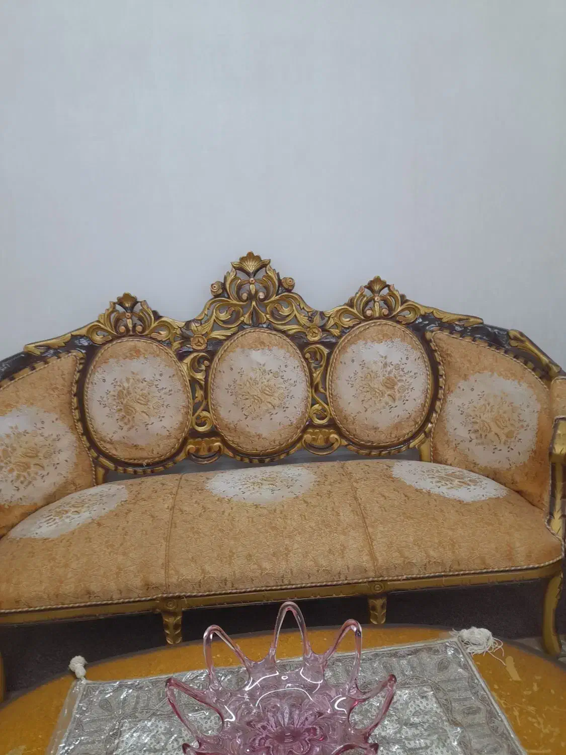 مبل استیل در حد نو|مبلمان خانگی و میز عسلی|قم, بنیاد|دیوار