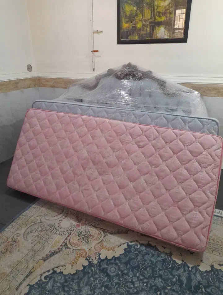 تشک خوشخواب فنردار ۲ عدد|تشک تختخواب|خرمشهر, |دیوار