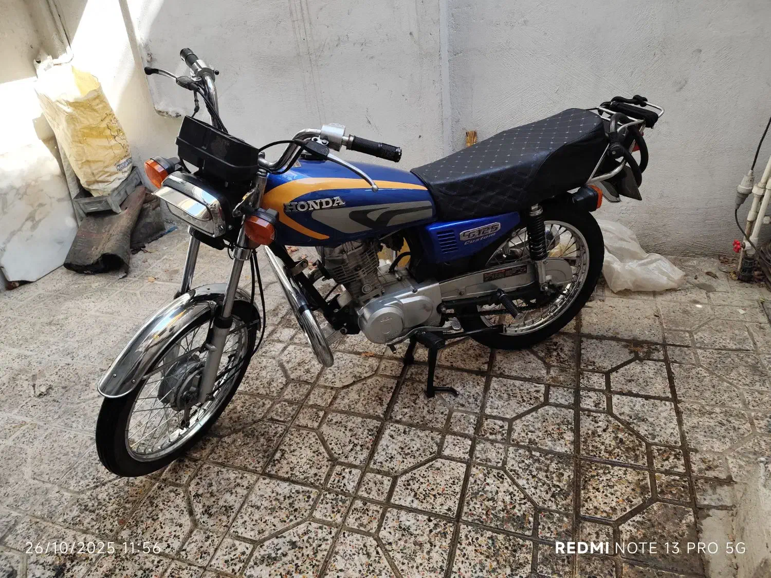 هندا 125مدل 93|موتورسیکلت|تهران, مقدم|دیوار