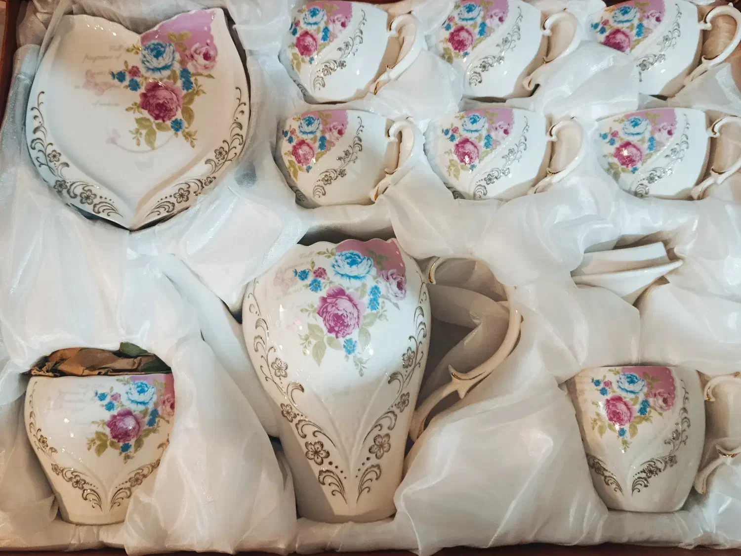 سرویس چایی خوری|ظروف سرو و پذیرایی|کرمان, |دیوار