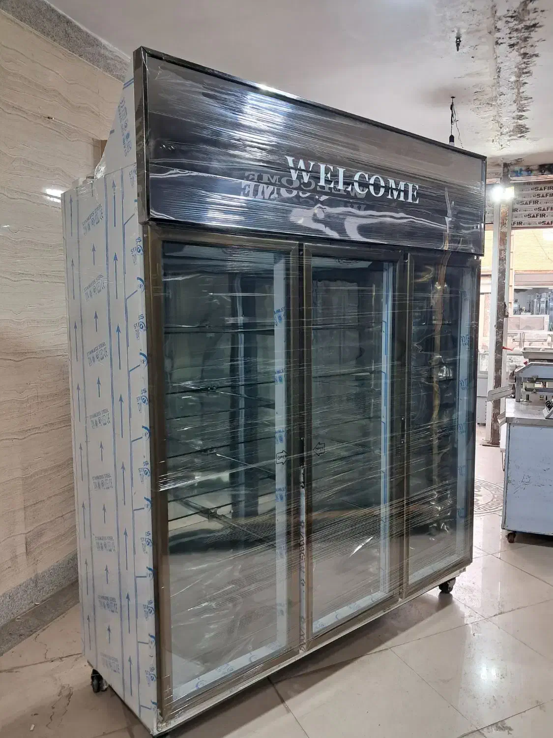 یخچال ۳در تمام استیل اکبند|فروشگاه و مغازه|نسیمشهر, |دیوار