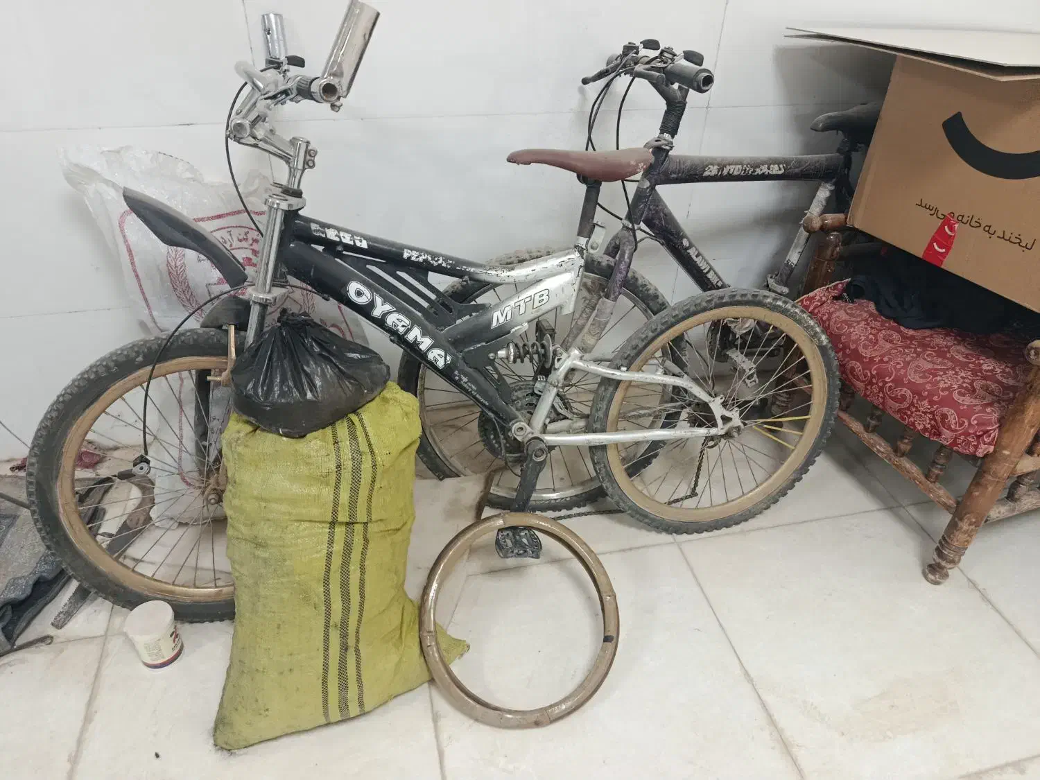 دوچرخه|دوچرخه، اسکیت، اسکوتر|لردگان, |دیوار