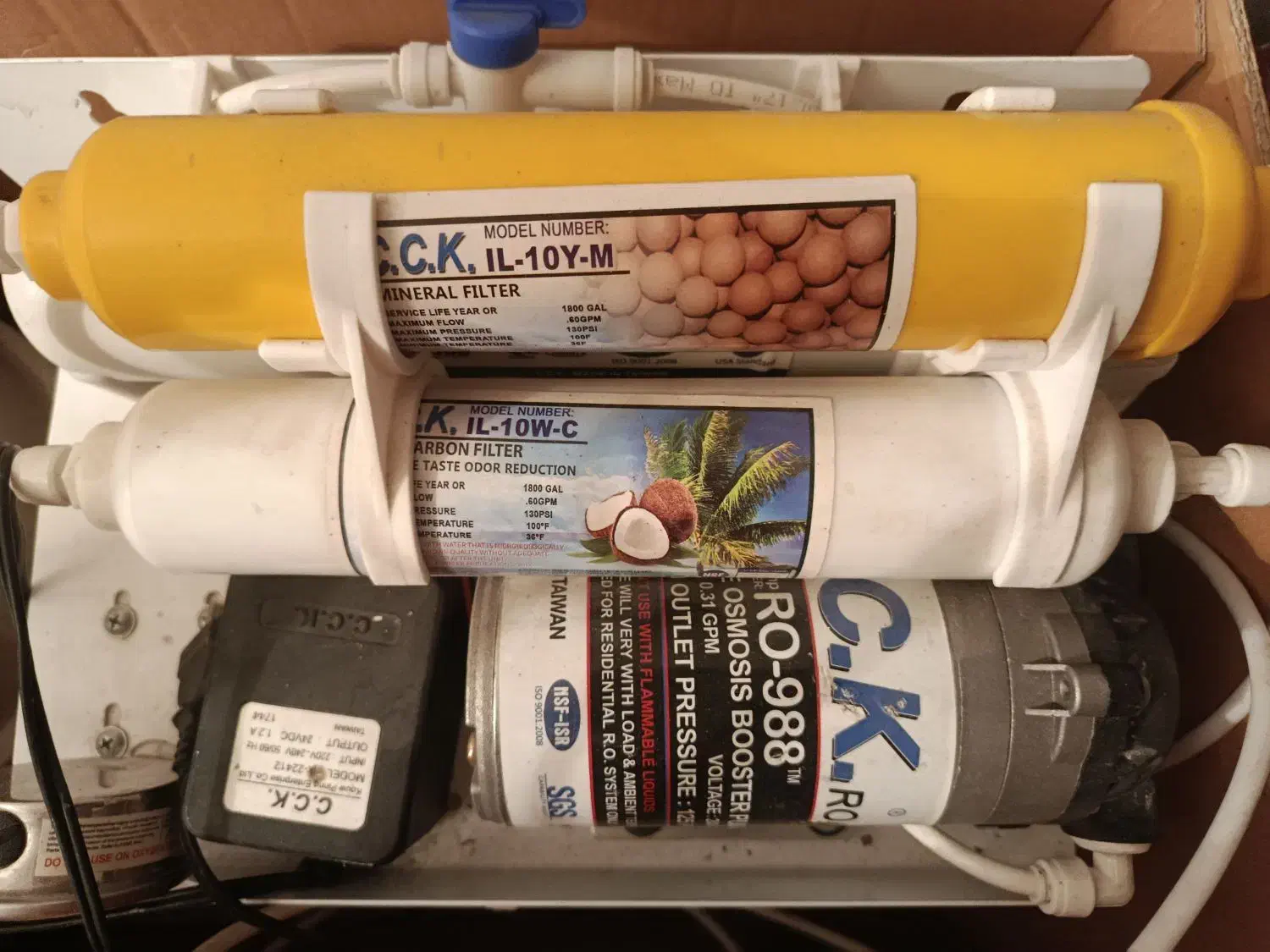 تصفیه آب تایوان اصل|آبسردکن و تصفیه آب|خرمآباد, |دیوار