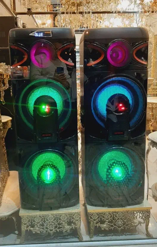 جشنواره باند اسپیکر غول جفتی آیوا aiwa سوگلی گلشهر|سیستم صوتی خانگی|زنجان, |دیوار