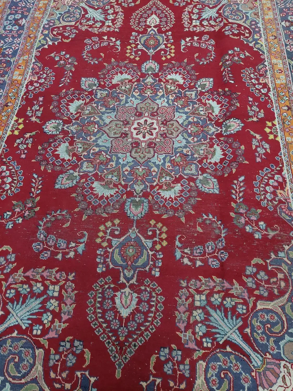 دو تخته فرش دستباف قدیمی|فرش|پردیس, فاز ۴|دیوار