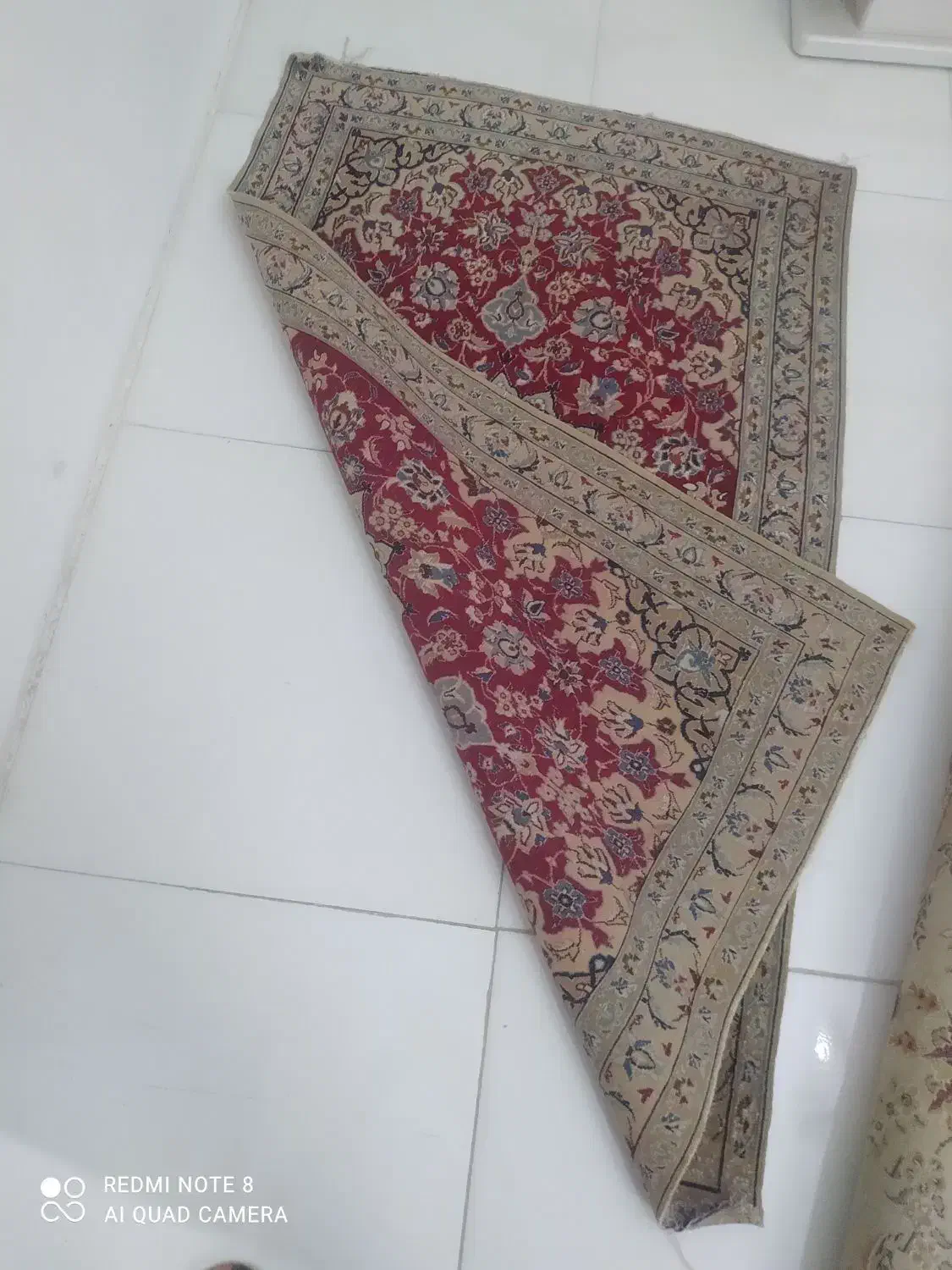 فرش دستباف 94در157|فرش|کرمانشاه, |دیوار