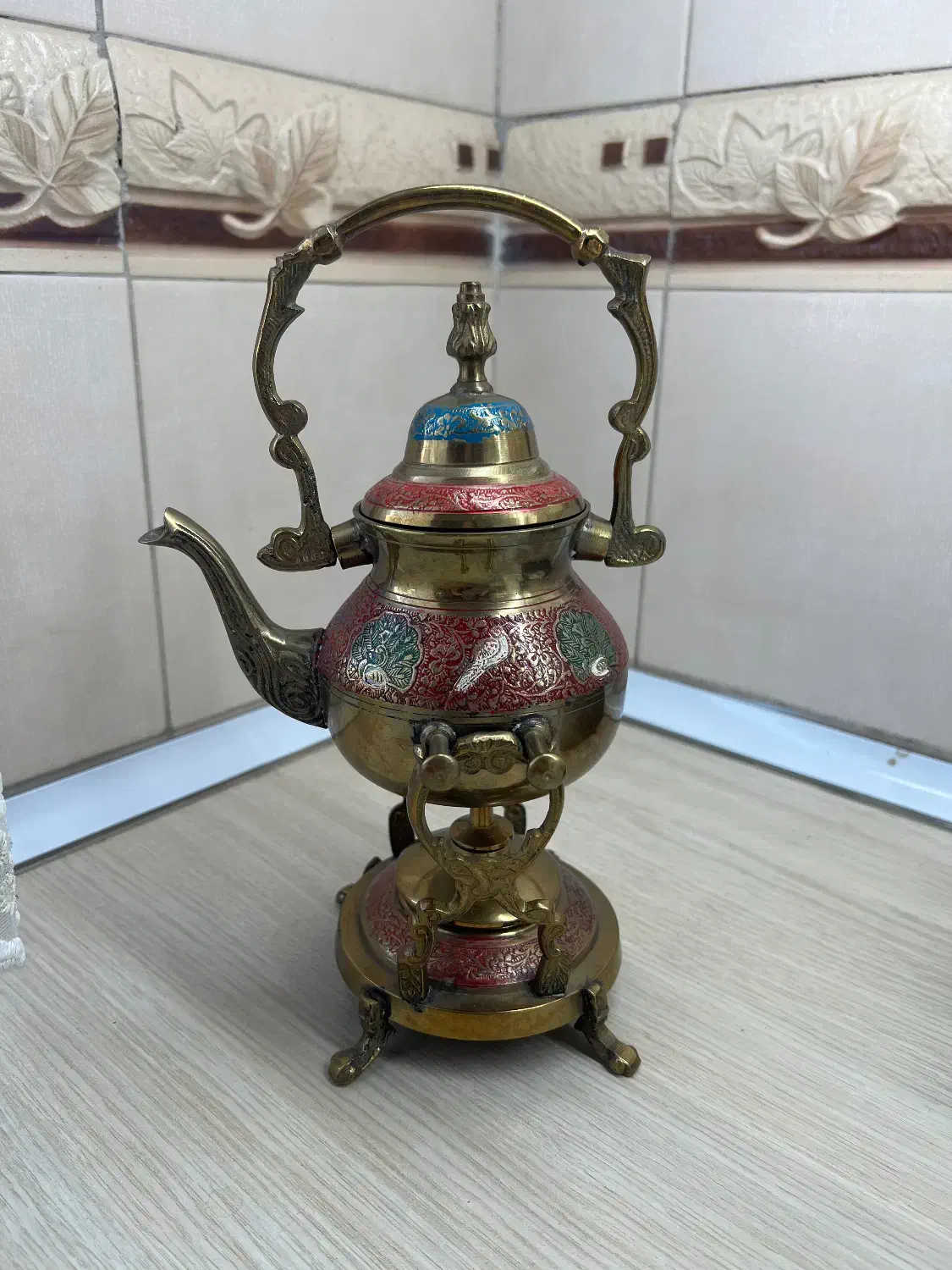 قوری برنجی قدیمی|کلکسیون اشیاء عتیقه|تهران, شهمیرزادی|دیوار