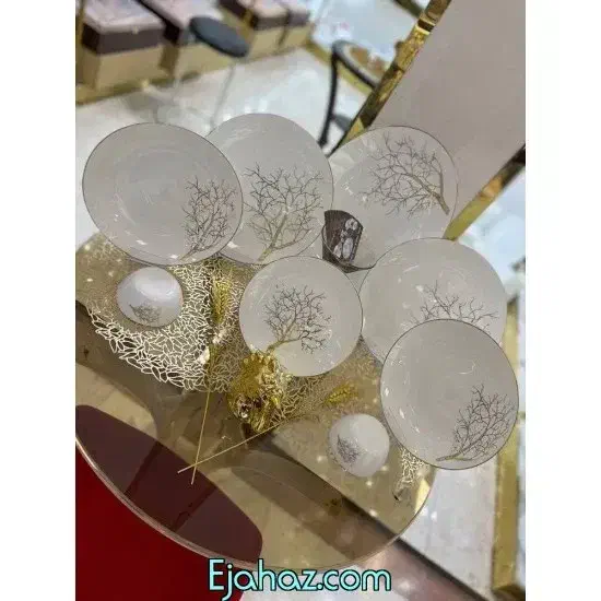 ارکوپال ۲۶ پارچه لب طلا و ساده اگه خواستید سایت|ظروف سرو و پذیرایی|ری, ملک‌آباد|دیوار