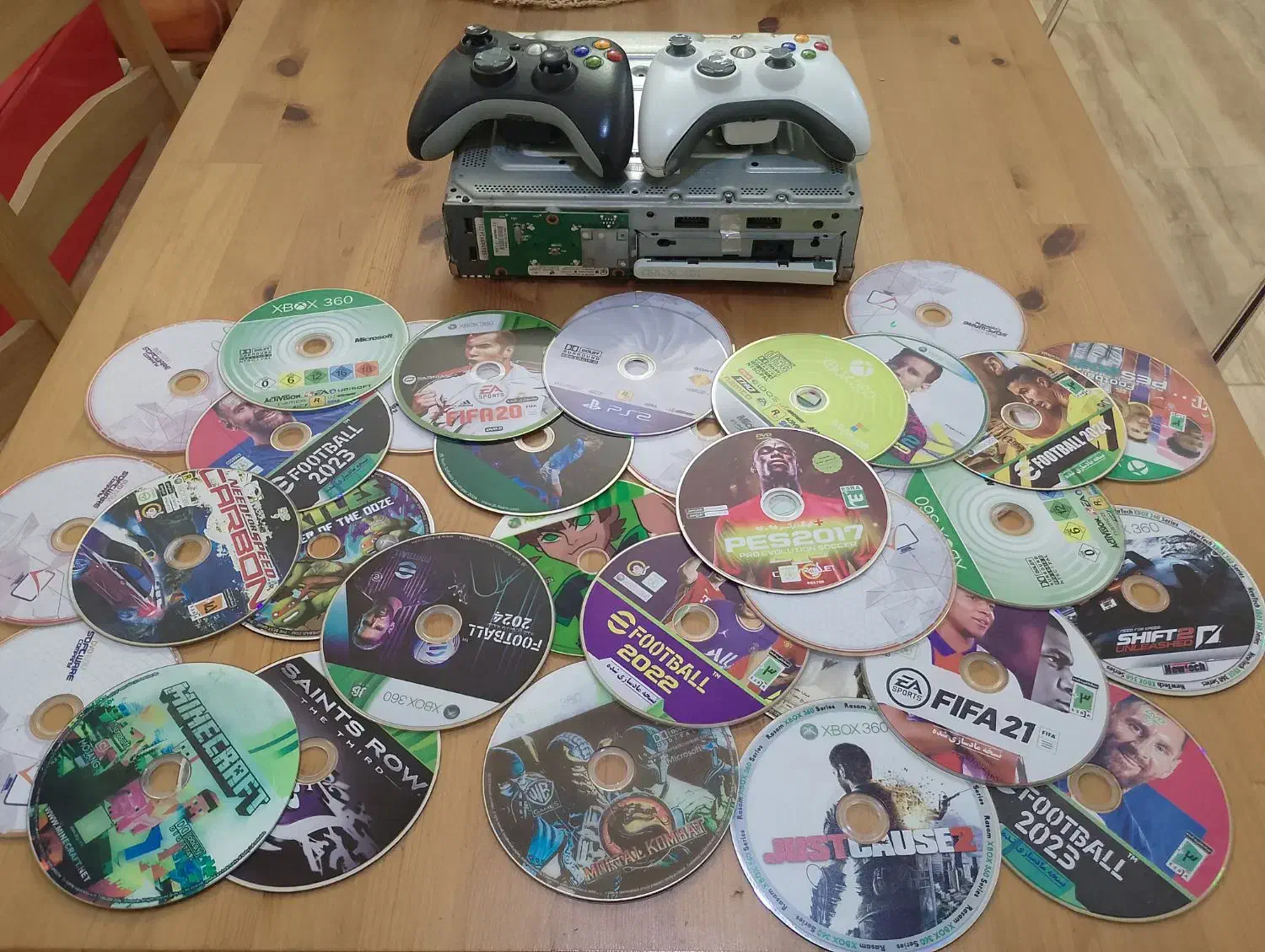 ایکس باکس ۳۶۰ دو دسته|کنسول، بازی ویدئویی و آنلاین|بهشهر, |دیوار