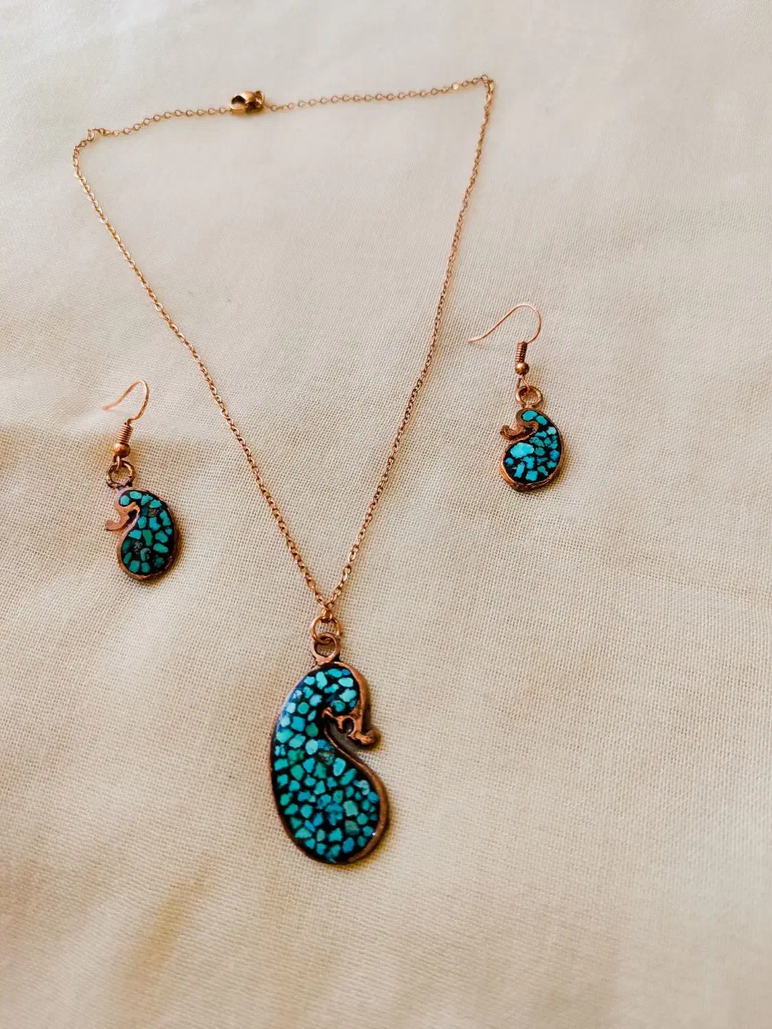 نیم ست فیروزه کوبی|بدلیجات|شاهین‌شهر, طالقانی|دیوار