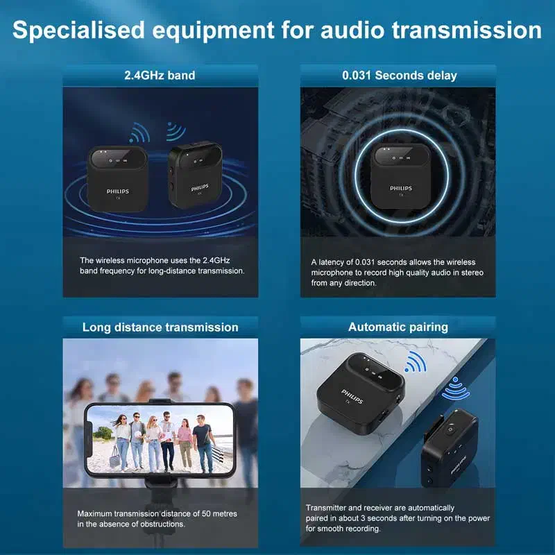 میکروفون Philips DLM3538C|صوتی و تصویری|اصفهان, تخت فولاد|دیوار