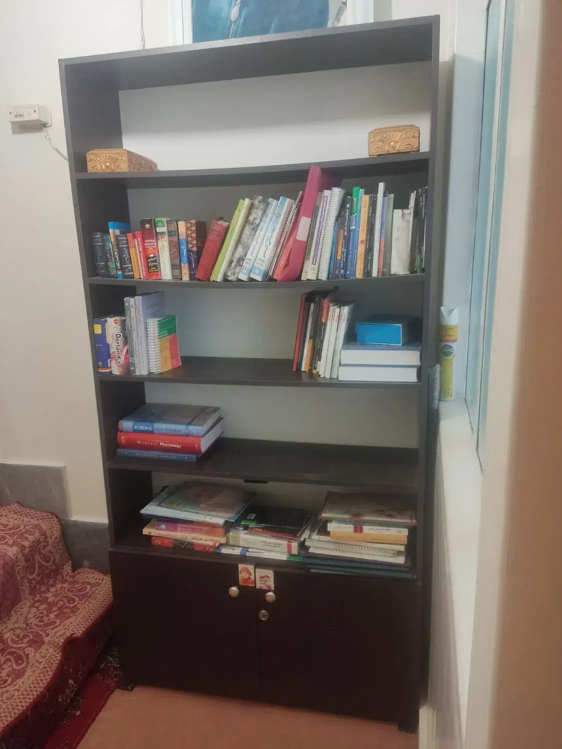 با درود کتابخانه سفارسی  شخصی ساز  محکم mdf|کتابخانه، شلف، قفسه‌های دیواری|تهران, شهرک ولیعصر جنوبی|دیوار