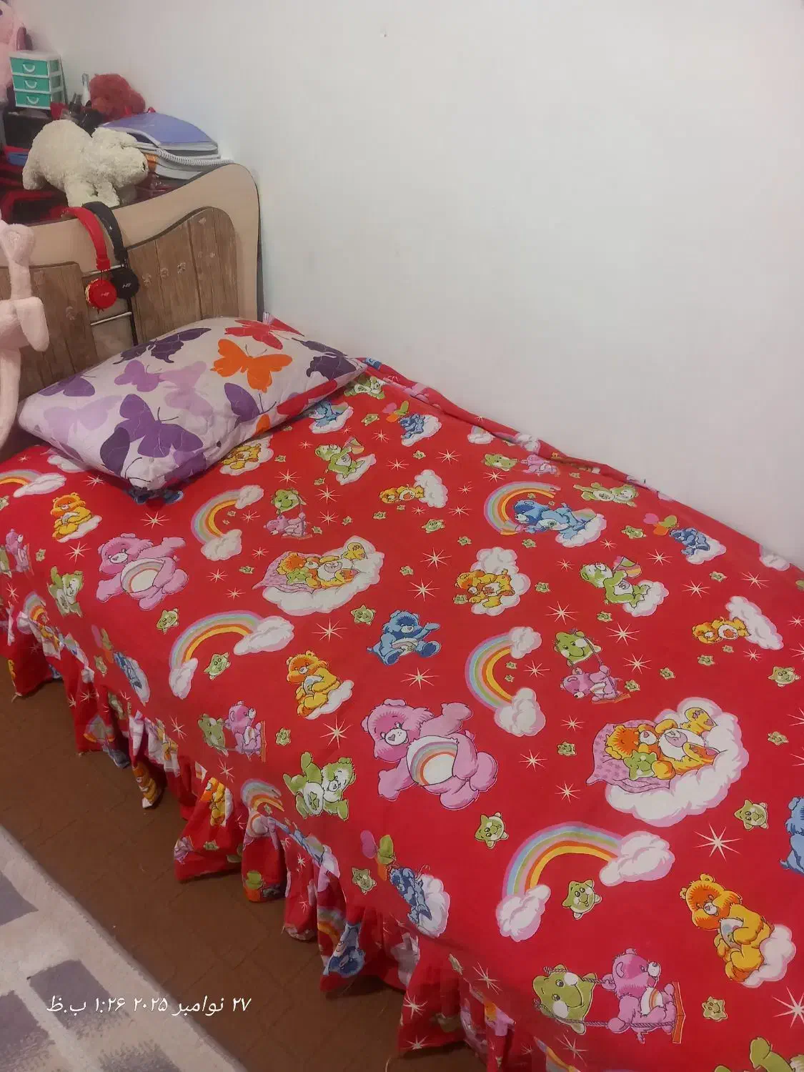 تخت خواب یک نفره نوجوان|تخت و سرویس خواب|چناران, |دیوار