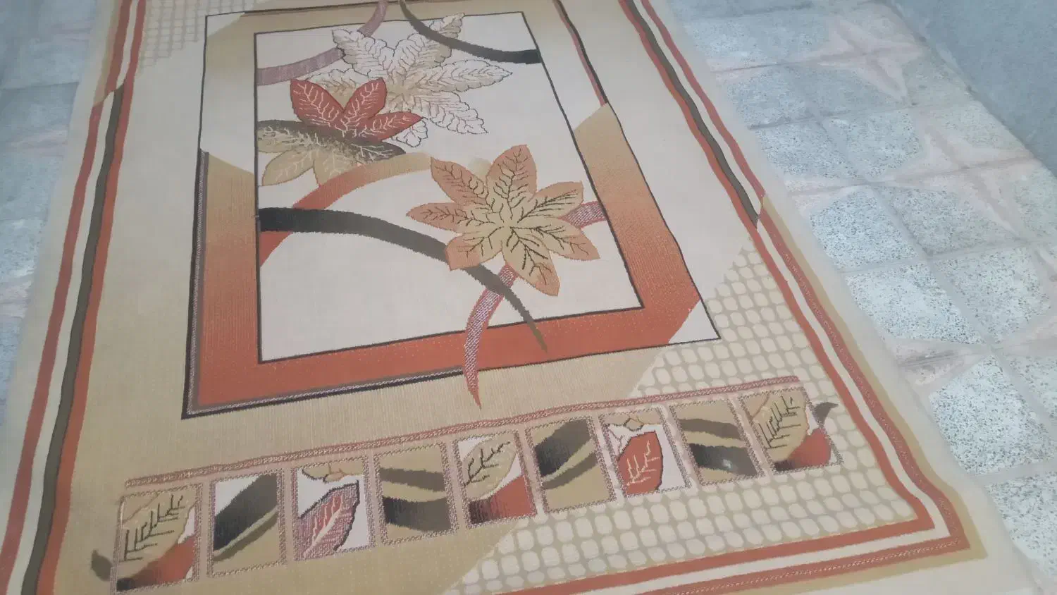 گلیم فرش آشپزخانه|گلیم، جاجیم، گبه|لنجان, |دیوار