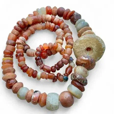 عقیق اصل معدن یمن واقعی کهنه مهره قدیم|جواهرات|اصفهان, چرخاب|دیوار