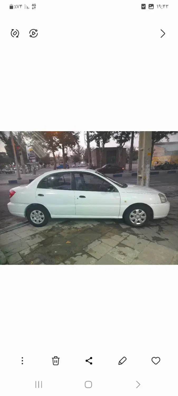 کیا ریو مدل ۸۹|خودرو سواری و وانت|خمین, |دیوار