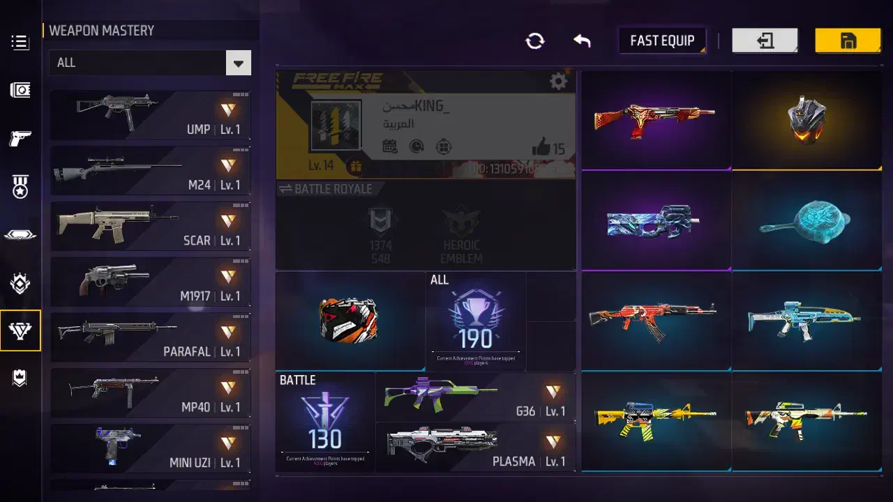 اکانت فری فایر دارم جم خورده|کنسول، بازی ویدئویی و آنلاین|بروجرد, |دیوار