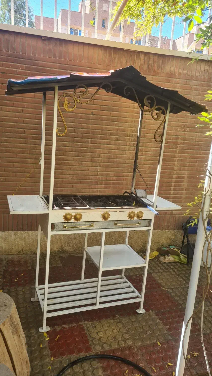 فروش کباب پز باربیکیو تمام فلزی|اجاق گاز و لوازم برقی پخت‌وپز|پرند, فاز ۲|دیوار