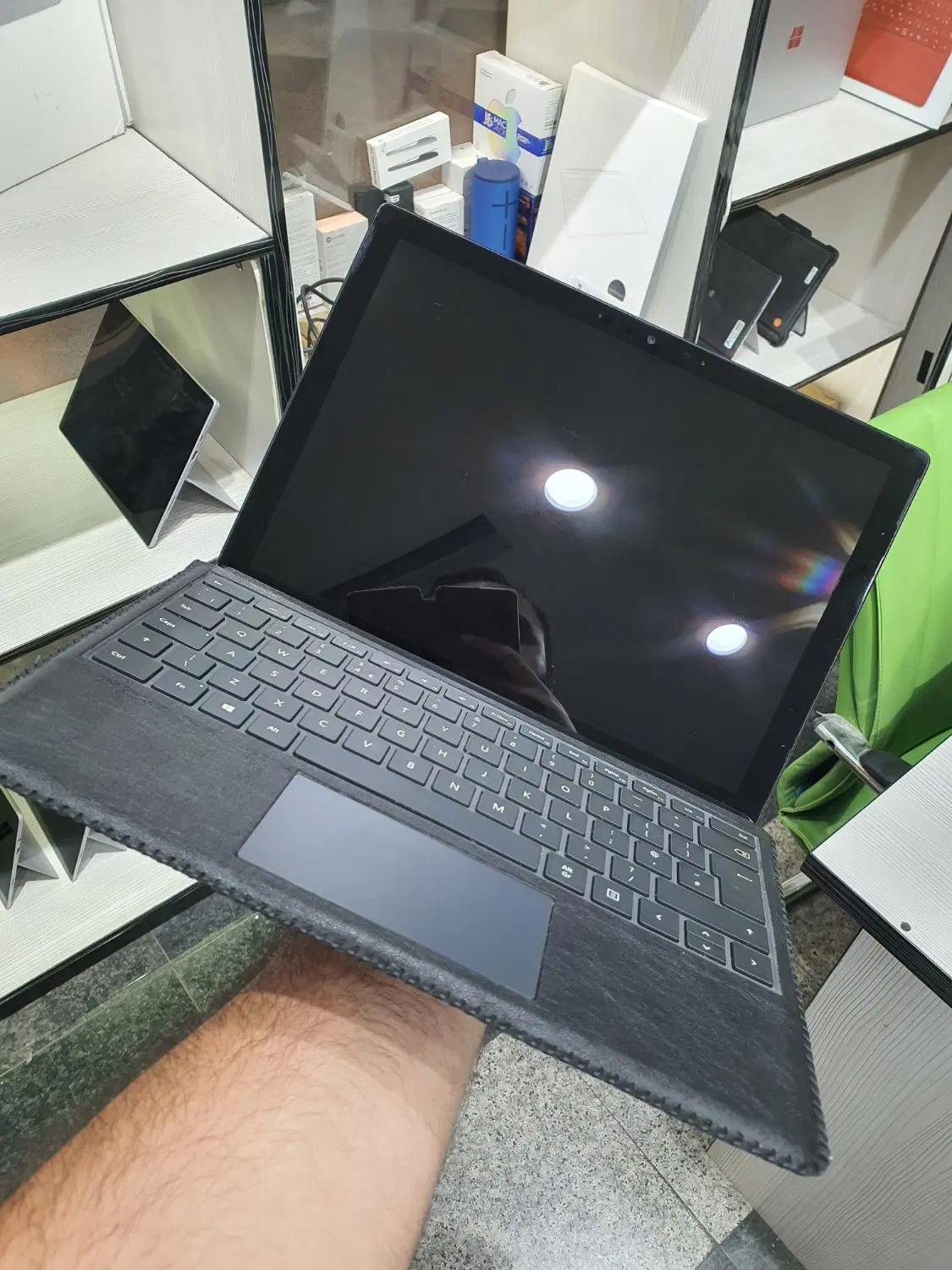 سرفیس پرو ۷ نسل ۱۰ surface سورفیس با کیبرد و شارژر|رایانه همراه|تهران, فلسطین (میدان انقلاب)|دیوار
