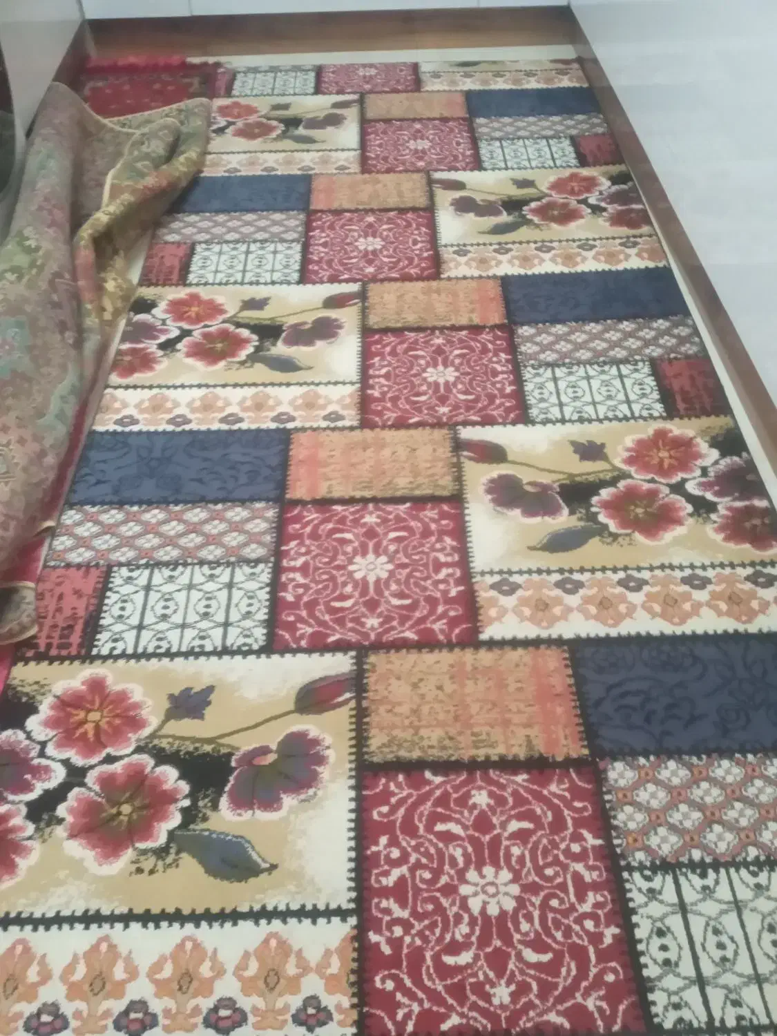 فرش ۴ متری همراه پادری ست|فرش|نسیم‌شهر, |دیوار