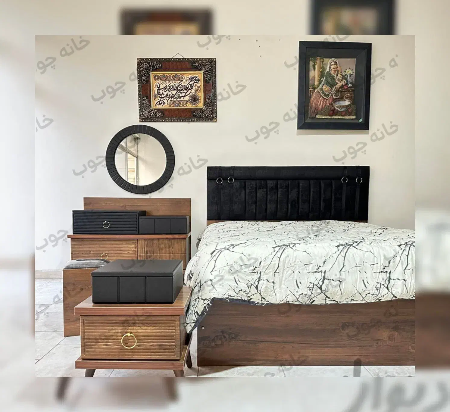 تخت خواب شیک آدرینا /-*|تشک تختخواب|کرج, مصباح|دیوار