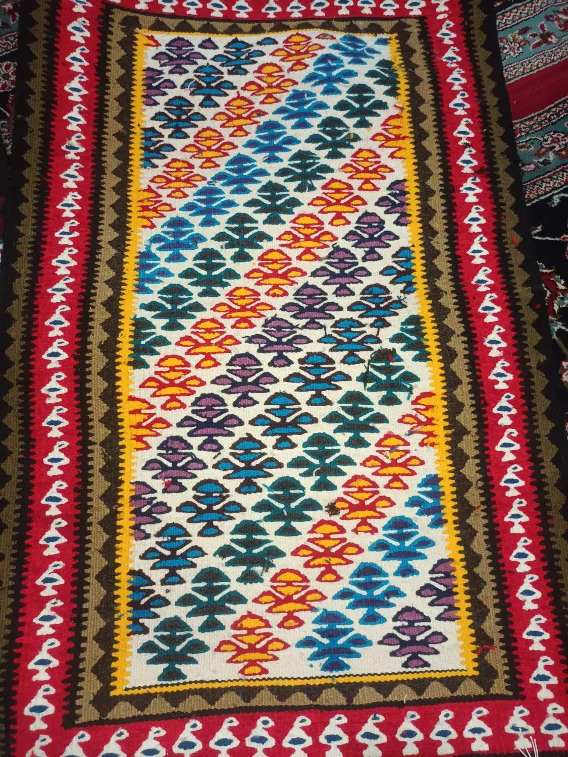 گلیم دستباف|گلیم، جاجیم، گبه|دشتابی, |دیوار