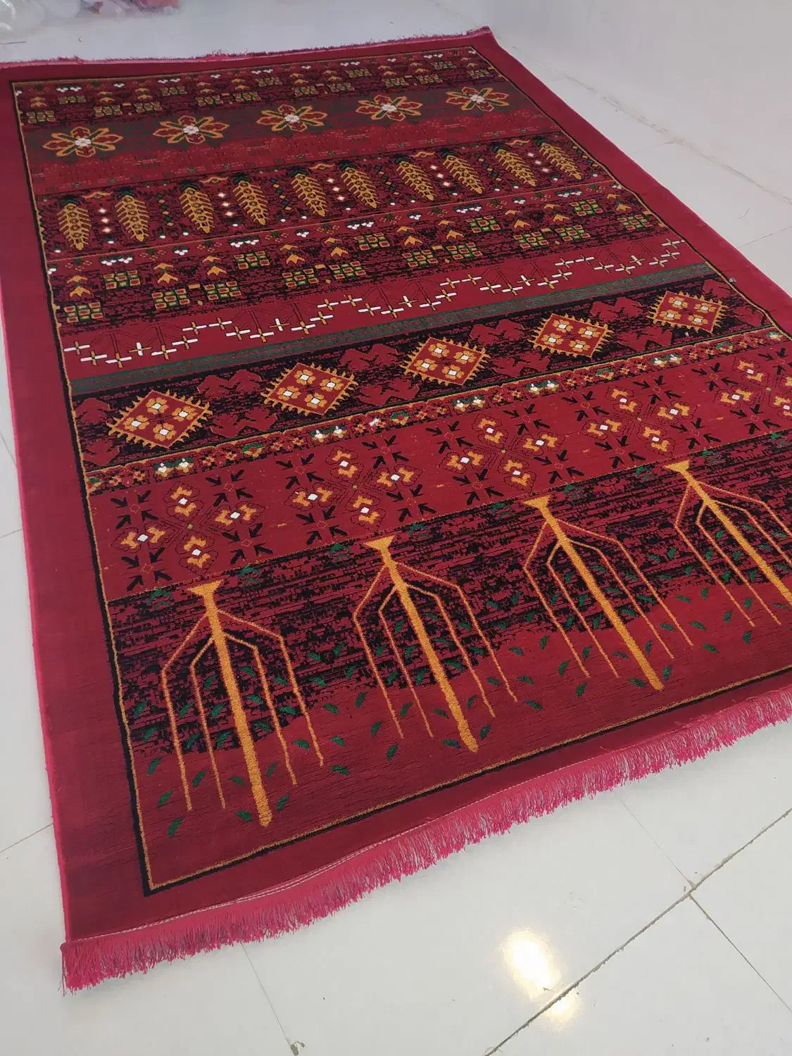 فرش  لاکی 6متری ،آکبند|فرش|نهاوند, |دیوار