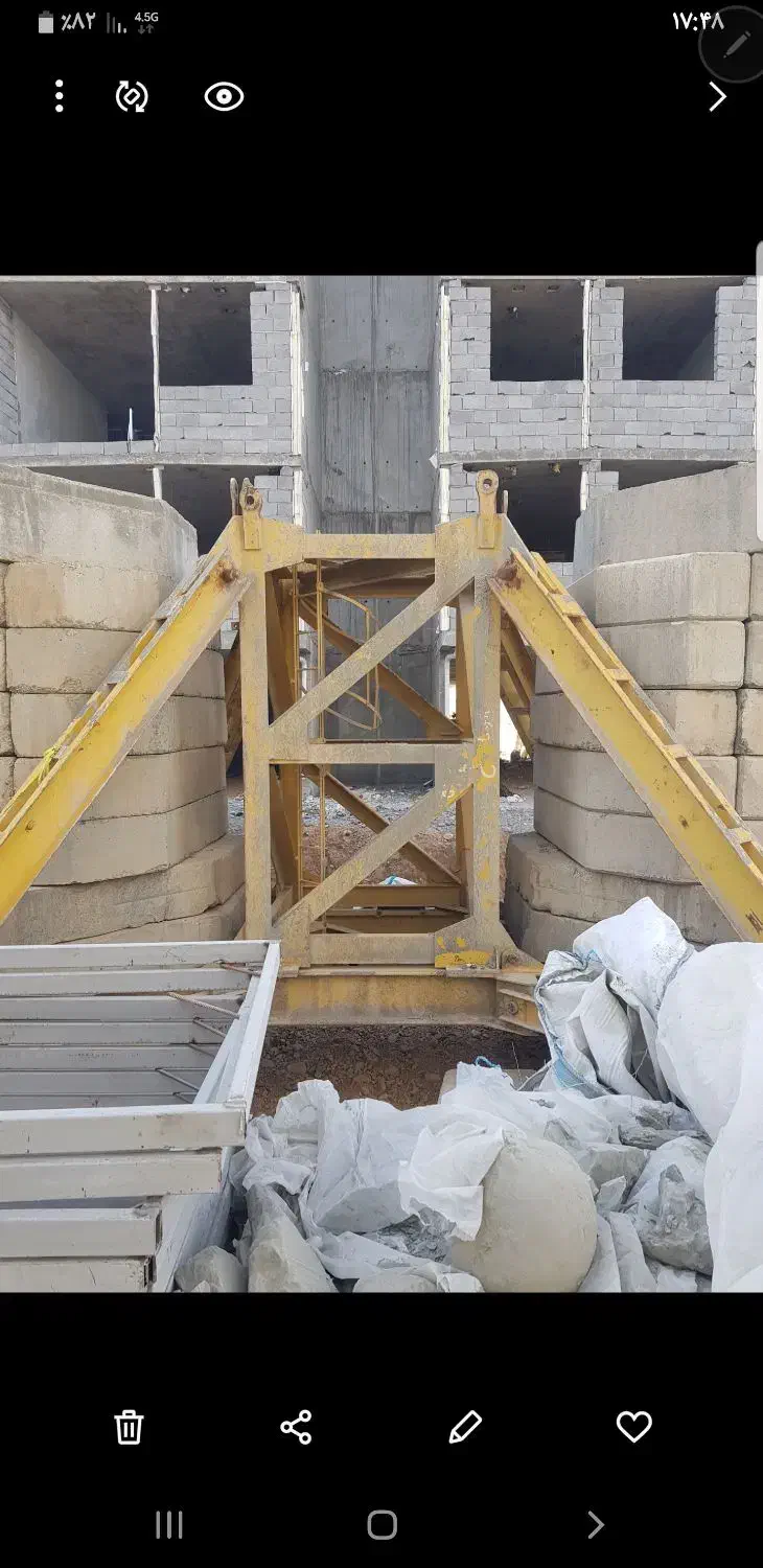 تاور کرین پتنmc235مدل2008|ماشینآلات صنعتی|کرج, شهرک رضوانیه|دیوار