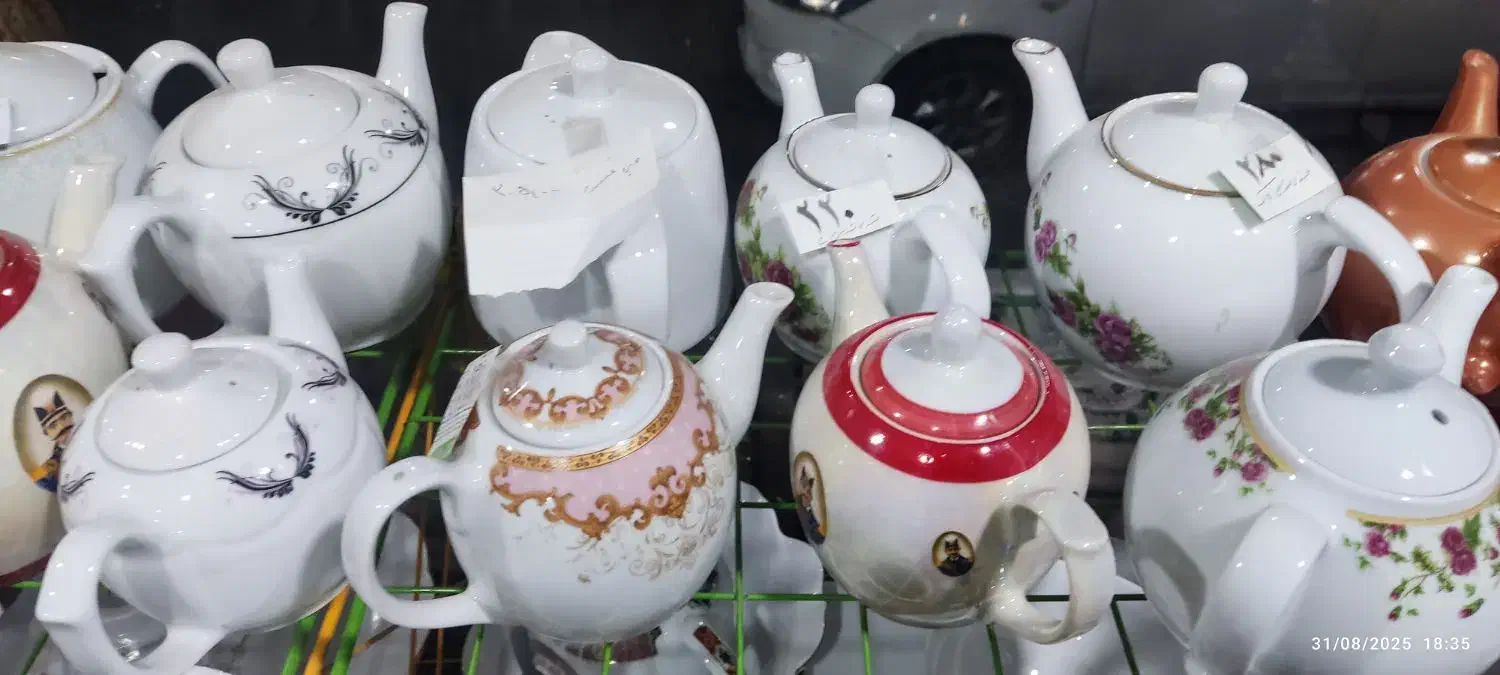 قوری چینی|قوری، کتری، قهوه‌ساز دستی|نیشابور, فردوسی جنوبی|دیوار