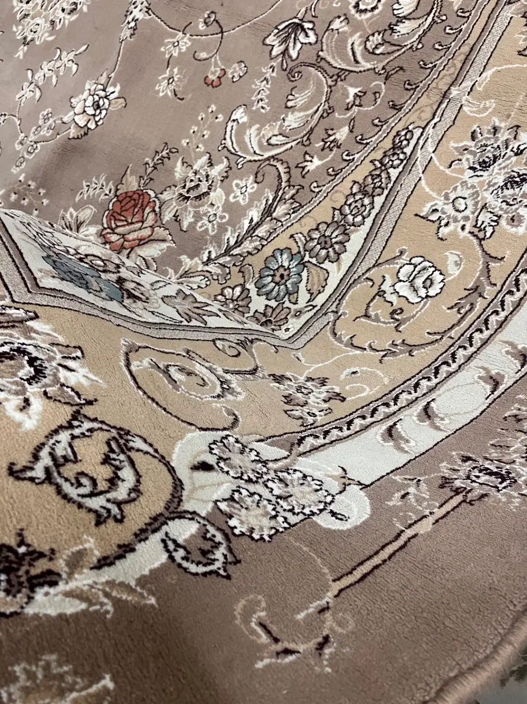 فرش ۱۲ متری تک|فرش|دزفول, |دیوار