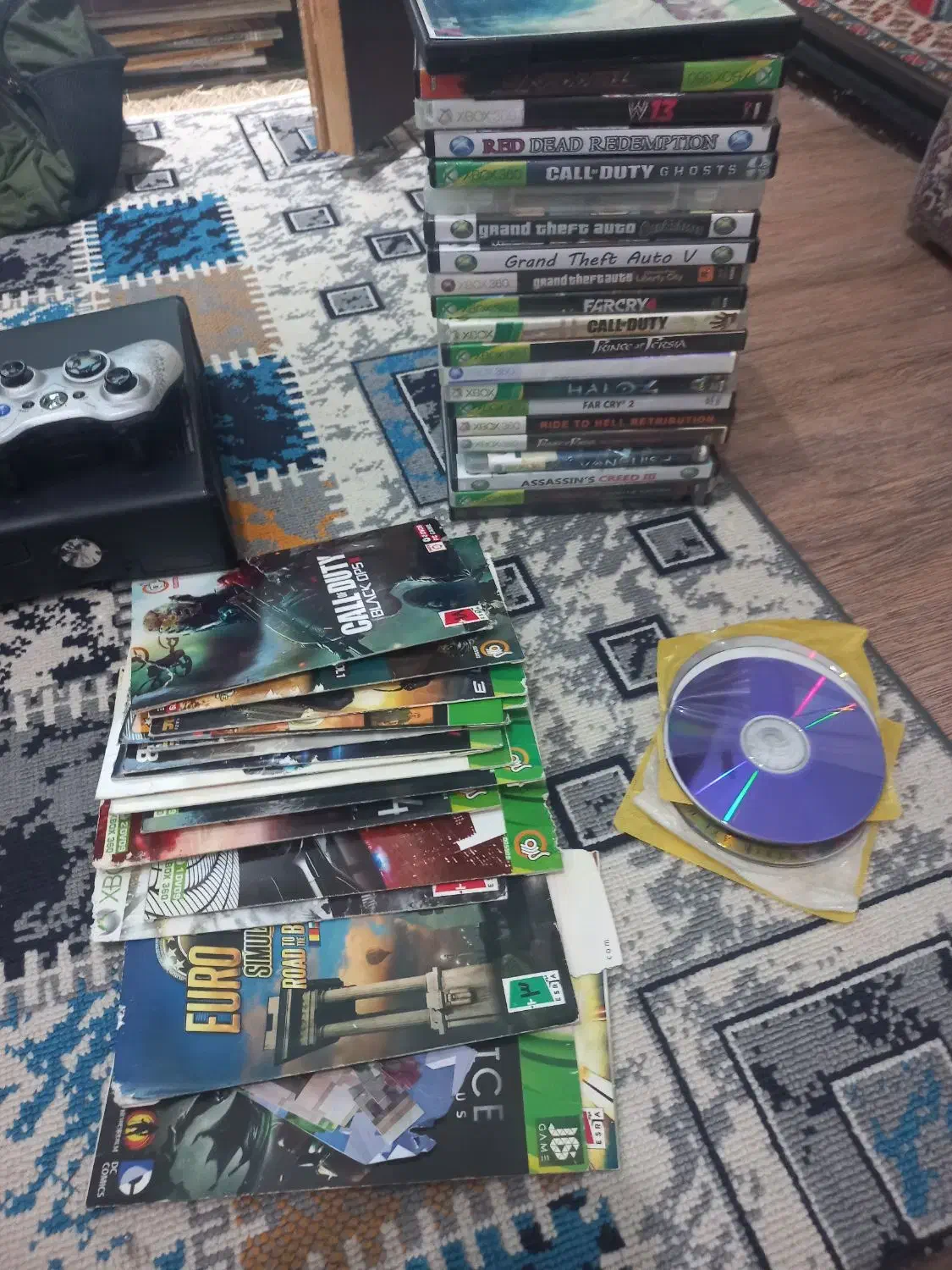 XBOX  360 تمیز کار نکرده سالم|کنسول، بازی ویدئویی و آنلاین|لاهیجان, گلستان|دیوار