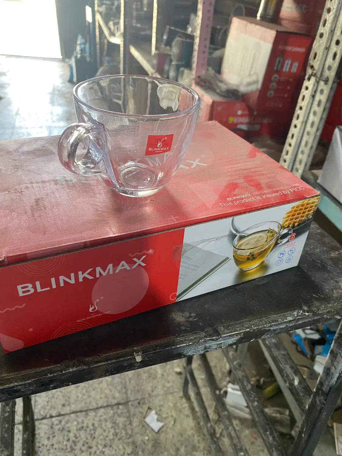 لیوان بلینک مکس خارجی|ظروف سرو و پذیرایی|دهدشت, |دیوار