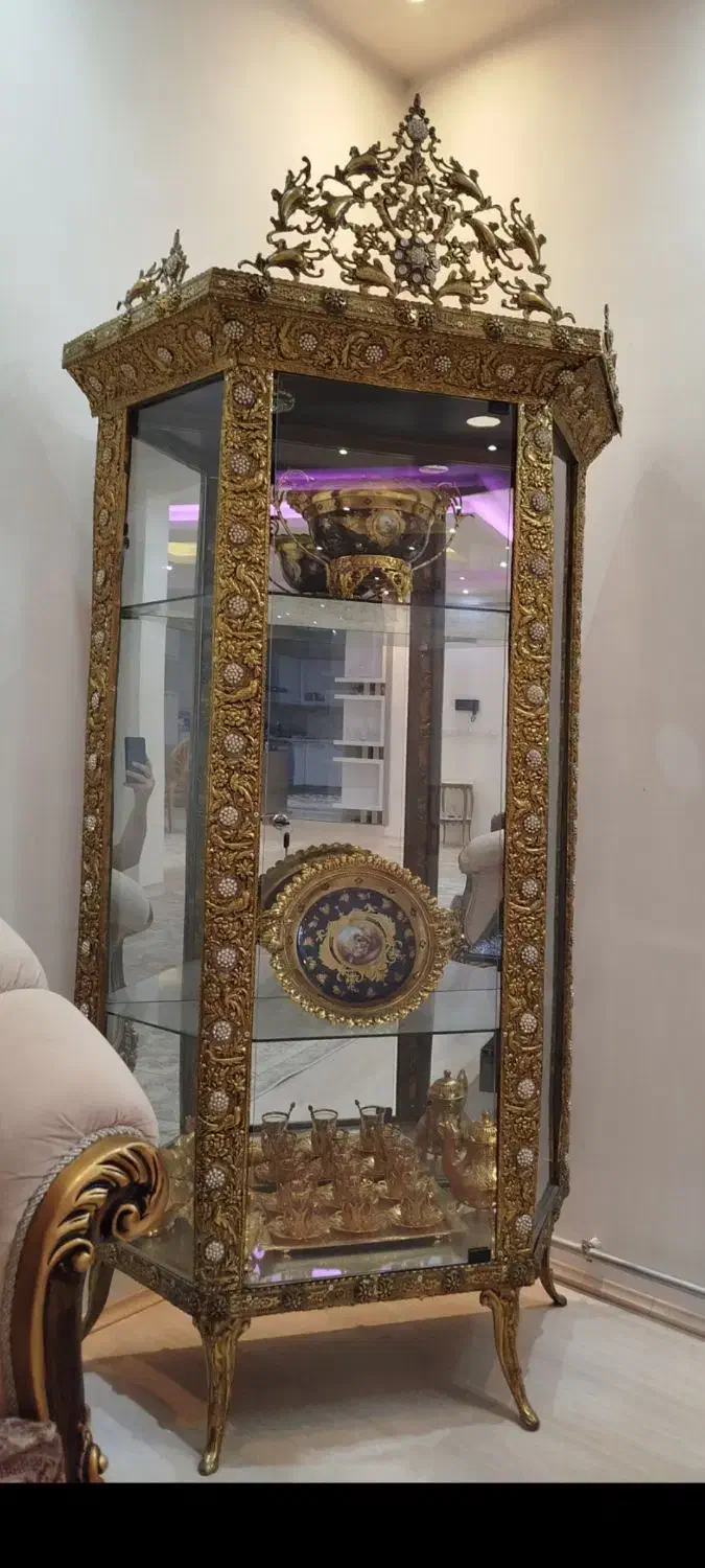 میز و بوفه برنز|بوفه، ویترین، کنسول|خوی, |دیوار