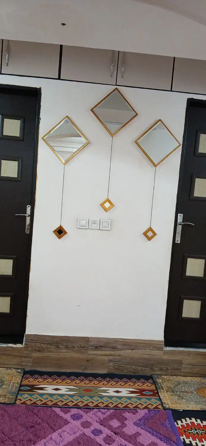 اینه دکوراتیو سه تایی|آینه|دورود, |دیوار