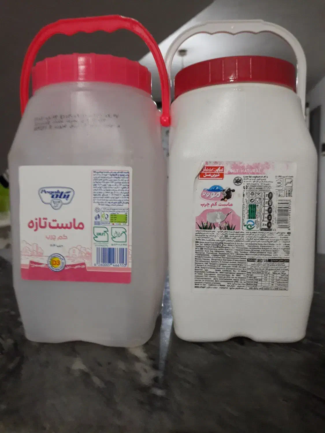 دبه ماست|ظروف نگهدارنده، پلاستیکی، یک‌بارمصرف|رشت, جانبازان|دیوار