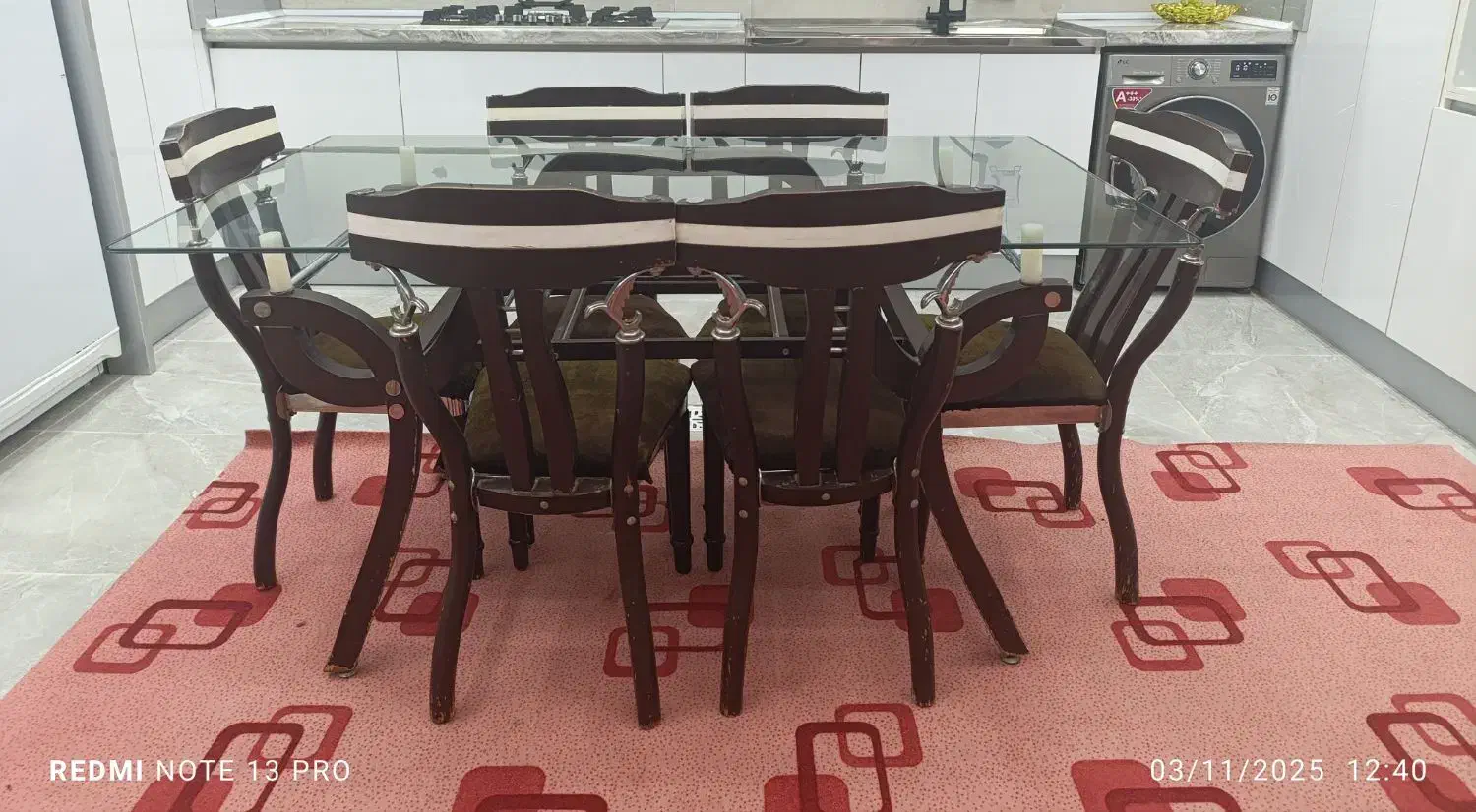 میز ناهار خوری|میز و صندلی غذاخوری|شیراز, علی آباد|دیوار