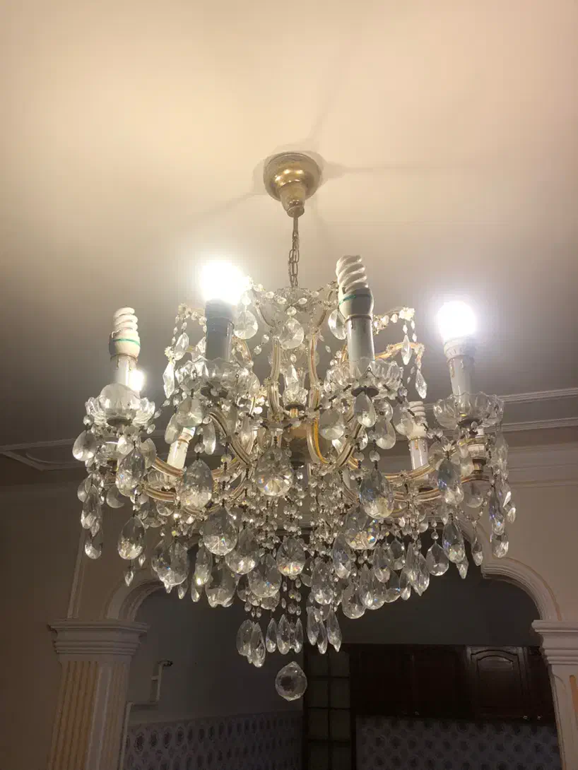 لوستر کریستال|لوستر و چراغ آویز|تبریز, |دیوار