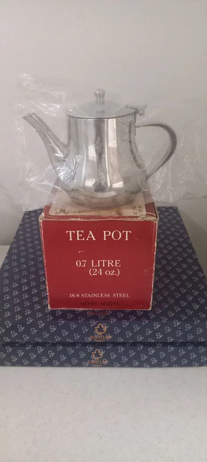 قوری استیل نو استفاده نشده|قوری، کتری، قهوه‌ساز دستی|تهران, سردارجنگل|دیوار