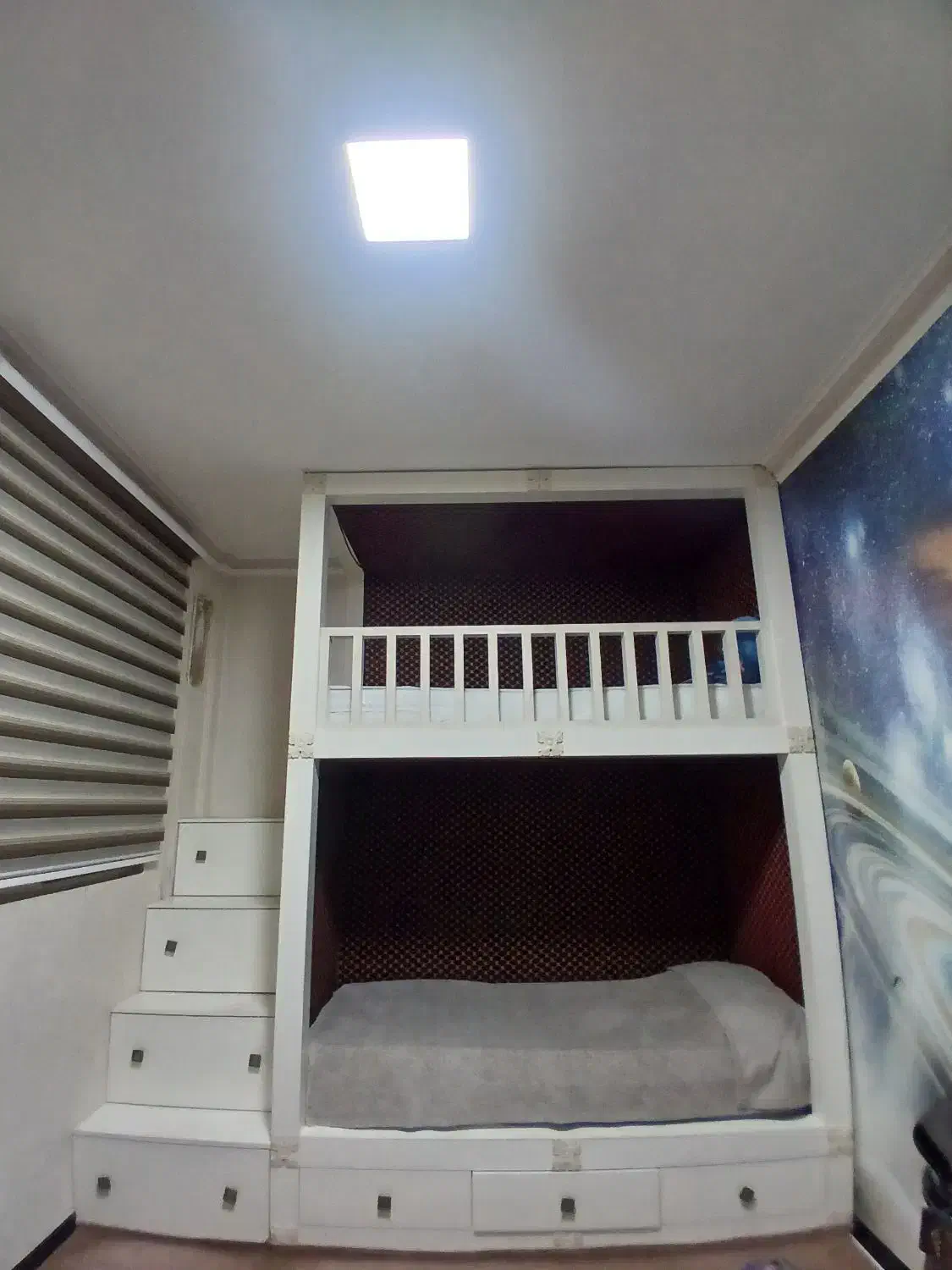 تخت دوطبقه اتاق نوجوان|تخت و سرویس خواب|مشهد, کلاهدوز|دیوار