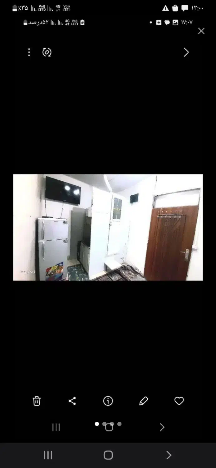 سوییت اجاره روزانه/۲۶متری از۳۵۰تا۸۰۰هرنفراصافه ۵۰|اجارهٔ کوتاه‌مدت آپارتمان و سوئیت|بم, |دیوار