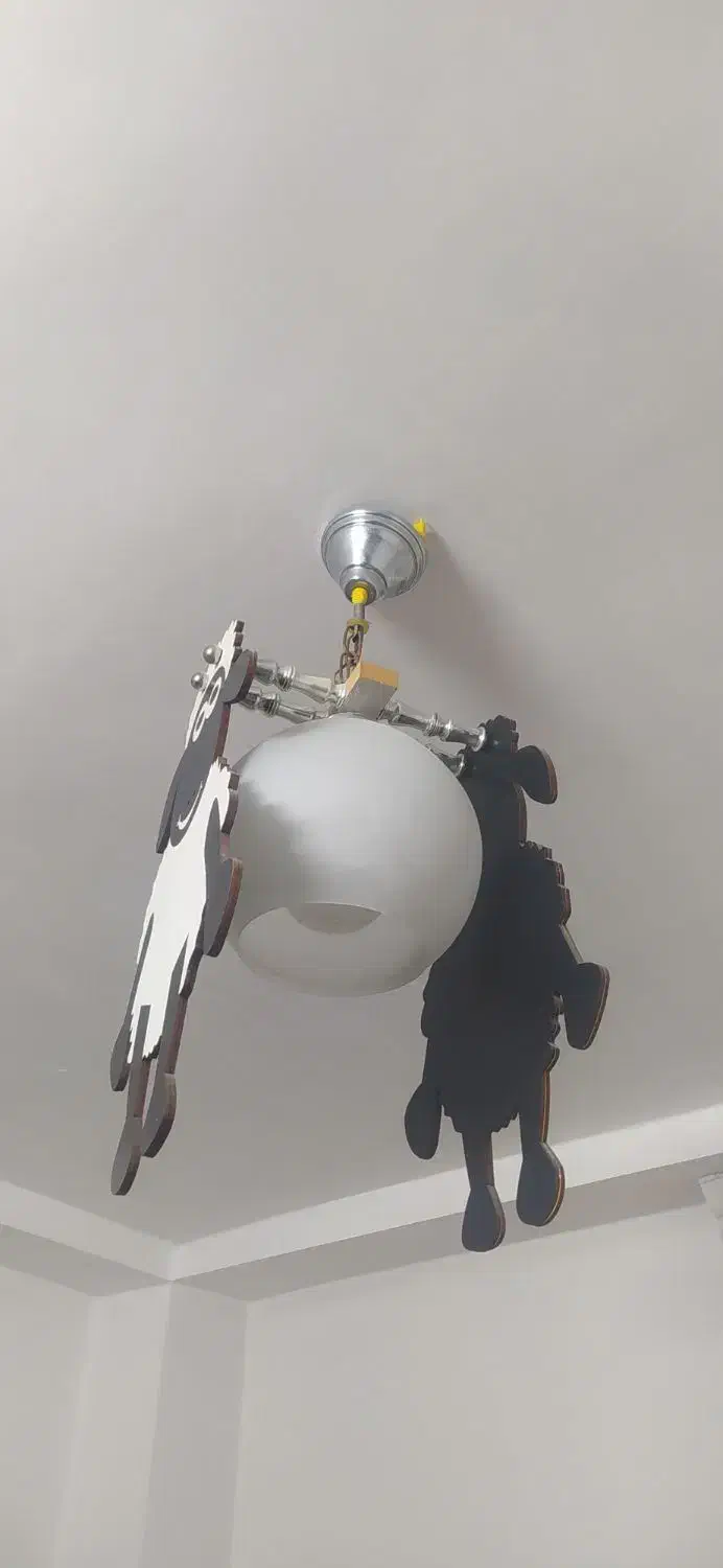 لوستر کودک|لوستر و چراغ آویز|بجنورد, |دیوار