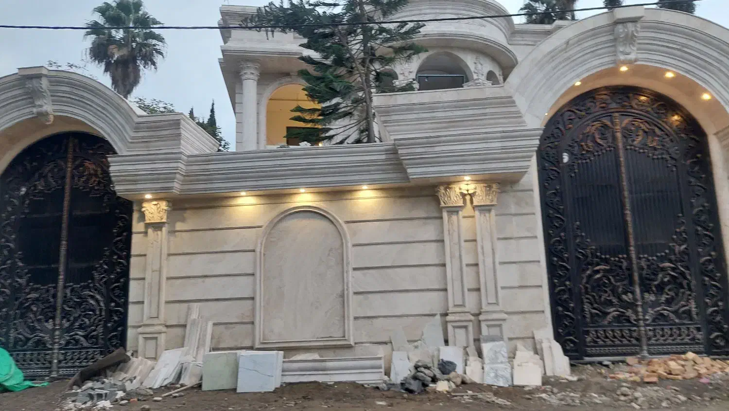 سنگکاری نما ، نمای رومی ،نمای ساختمان|خدمات پیشه و مهارت|اندیشه, اندیشه فاز ۴|دیوار