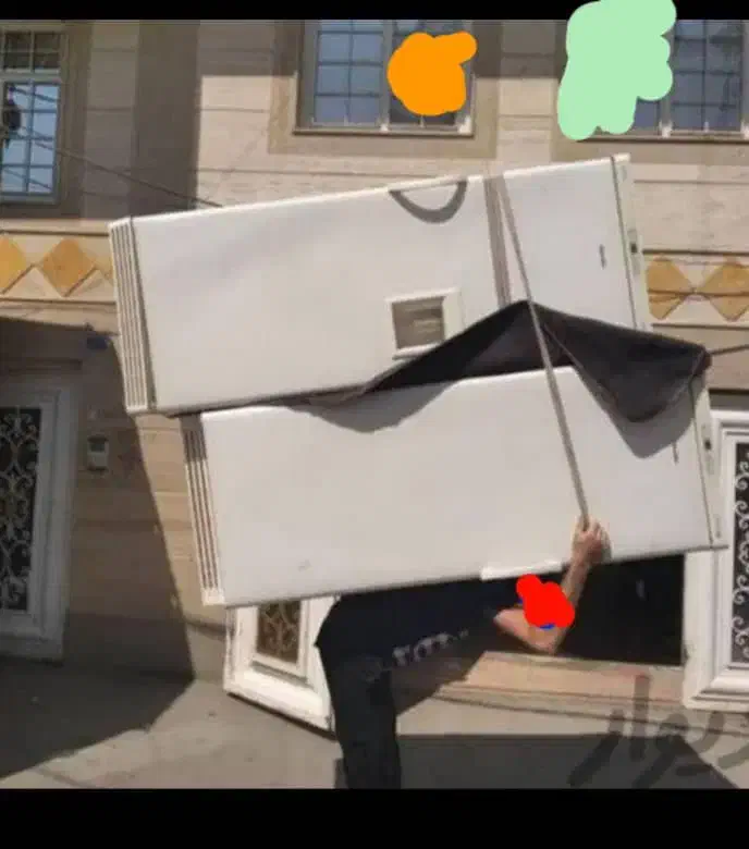 باربری اسباب کش(ماشین باکارگر*هموناکه داخل*عکس|خدمات حمل و نقل|اهواز, کوی باهنر|دیوار