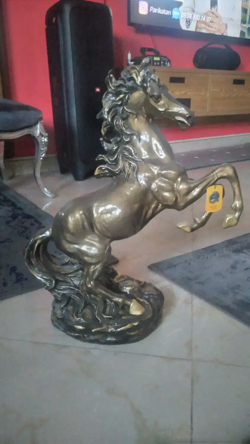 مجسمه اسب دکوری|مجسمه، تندیس، ماکت|فردیس, طالقانی|دیوار