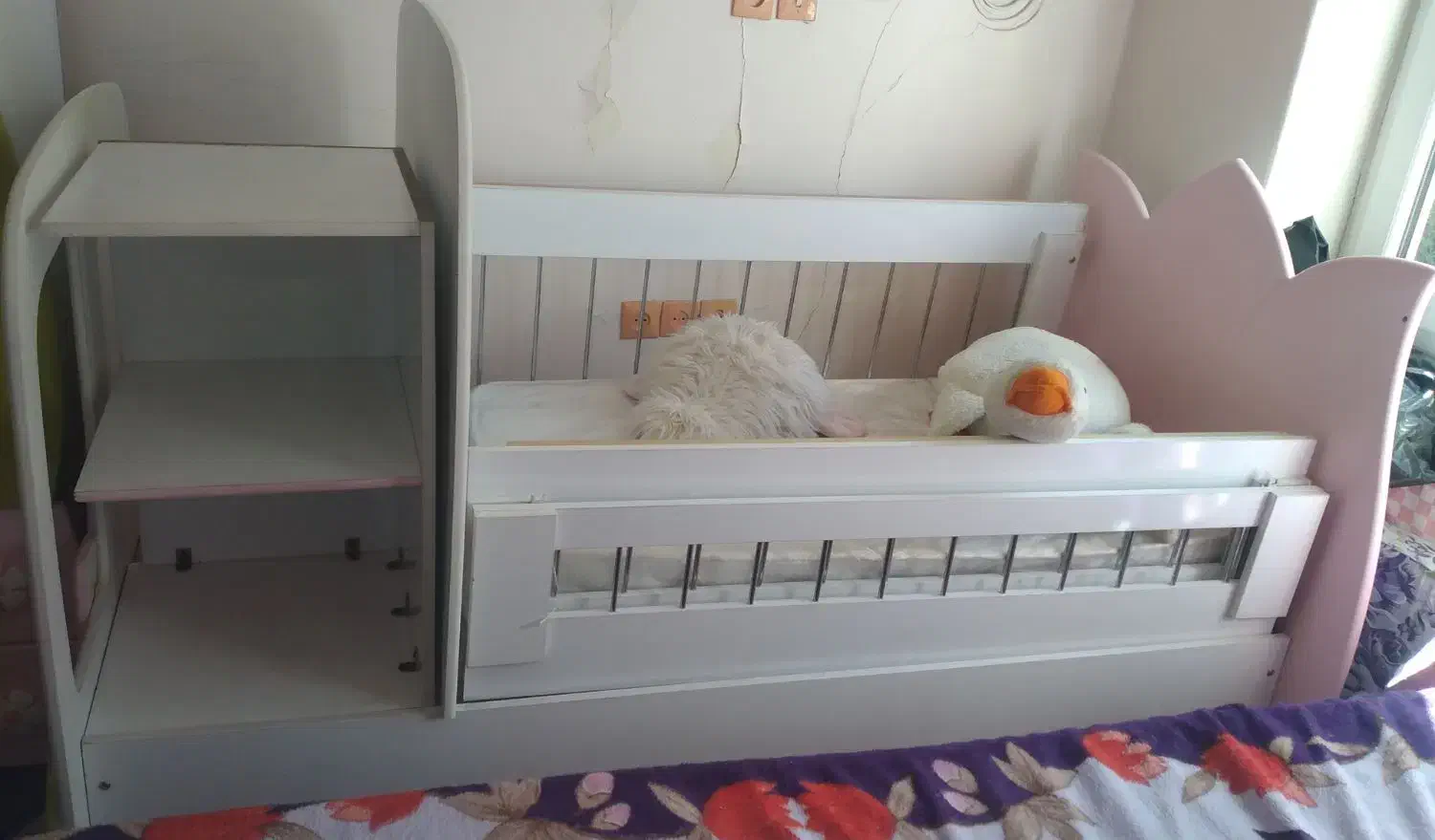 سرویس خواب کودک و نوجوان دخترانه|تخت و سرویس خواب|کرمانشاه, |دیوار